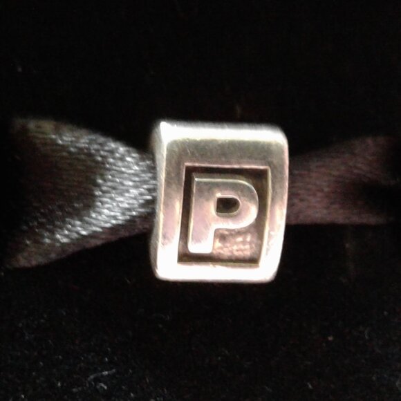 Pandora Alpha P silver & black 790323P - Picture 1 of 3